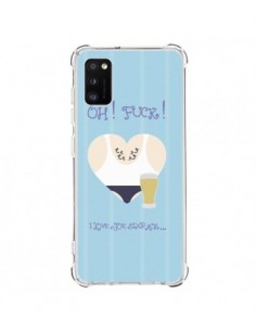 Coque Samsung Galaxy A41 Homme Man Fuck Love Coeur Amour...