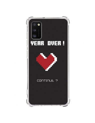 Coque Samsung Galaxy A41 Year Over Love Coeur Amour - Julien Martinez