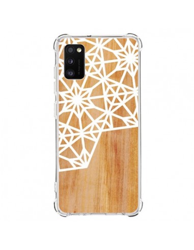 Coque Samsung Galaxy A41 Frozen Stars Etoile Bois Azteque Aztec Tribal - Jenny Mhairi