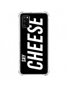 Coque Samsung Galaxy A41 Say Cheese Smile Noir - Jonathan...