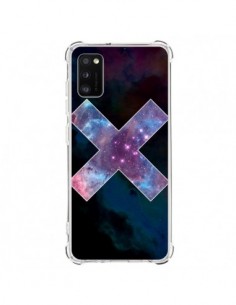 Coque Samsung Galaxy A41 Nebula Cross Croix Galaxie -...