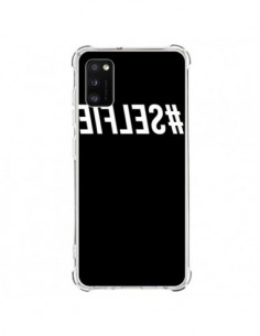 Coque Samsung Galaxy A41 Hashtag Selfie Blanc Inversé -...