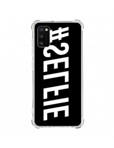 Coque Samsung Galaxy A41 Hashtag Selfie Blanc Inversé...