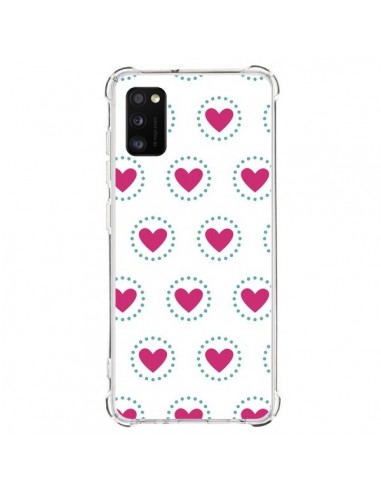 Coque Samsung Galaxy A41 Coeur Cercle - Jonathan Perez