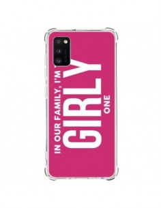 Coque Samsung Galaxy A41 In our family i'm the Girly one...