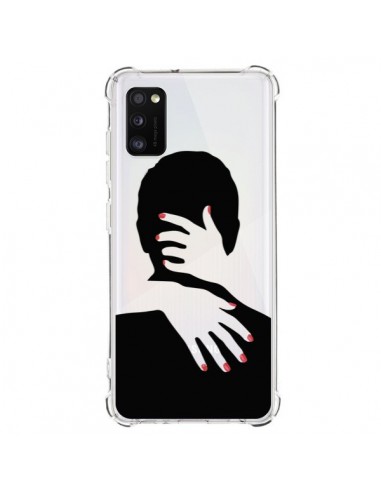 Coque Samsung Galaxy A41 Calin Hug Mignon Amour Love Cute Transparente - Dricia Do