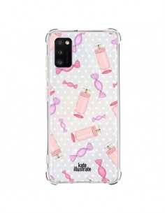 Coque Samsung Galaxy A41 Candy Bonbons Transparente -...