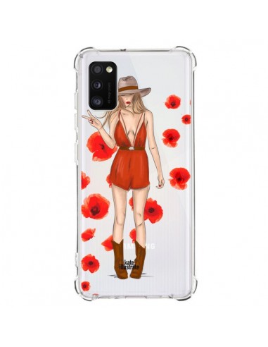 Coque Samsung Galaxy A41 Young Wild and Free Coachella Transparente - kateillustrate