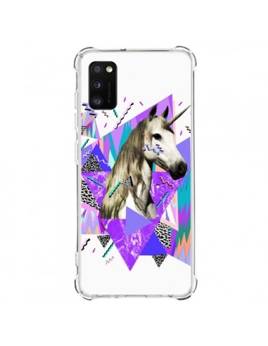 Coque Samsung Galaxy A41 Licorne Unicorn Azteque - Kris Tate