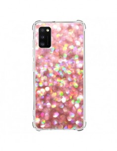 Coque Samsung Galaxy A41 Paillettes Pinkalicious - Lisa...