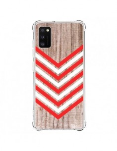 Coque Samsung Galaxy A41 Tribal Aztèque Bois Wood Flèche...