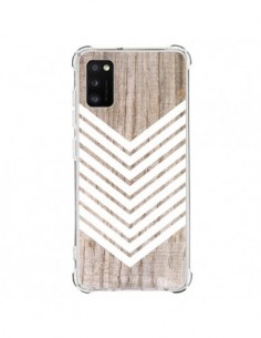 Coque Samsung Galaxy A41 Tribal Aztèque Bois Wood Flèche...
