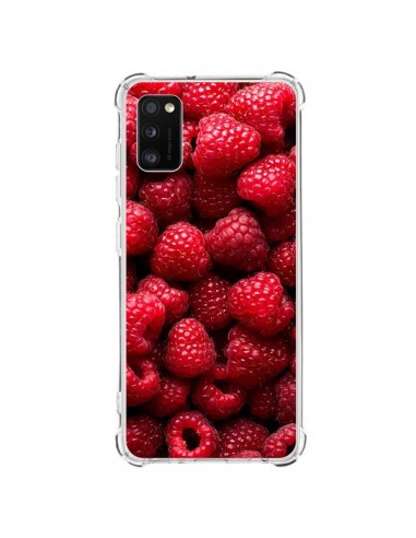 Coque Samsung Galaxy A41 Framboise Raspberry Fruit - Laetitia