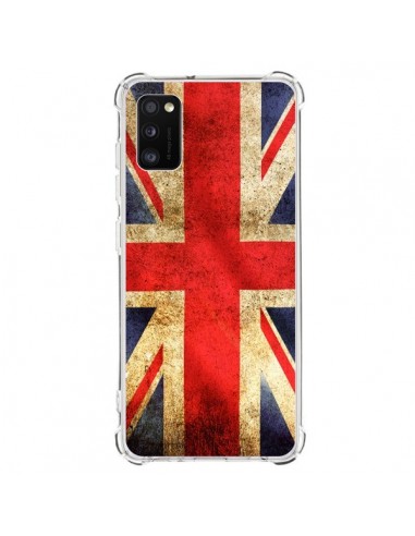 Coque Samsung Galaxy A41 Drapeau Angleterre Anglais UK - Laetitia