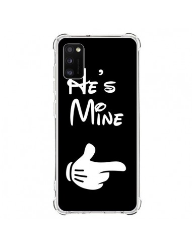 Coque Samsung Galaxy A41 He's Mine Il est à Moi Amour Amoureux - Laetitia