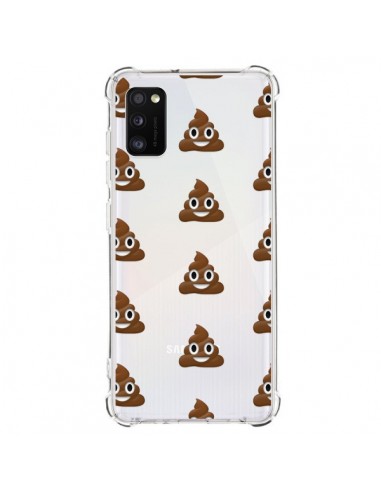 Coque Samsung Galaxy A41 Shit Poop Emoticone Emoji Transparente - Laetitia