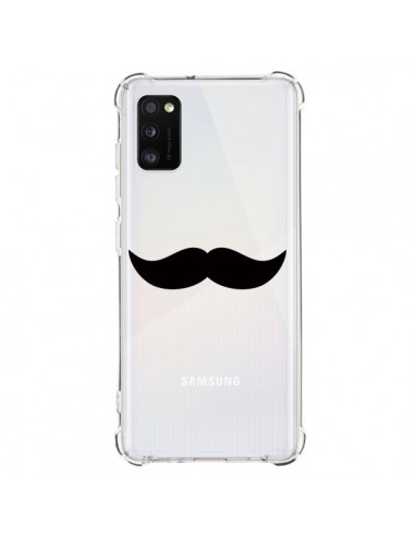 Coque Samsung Galaxy A41 Moustache Movember Transparente - Laetitia