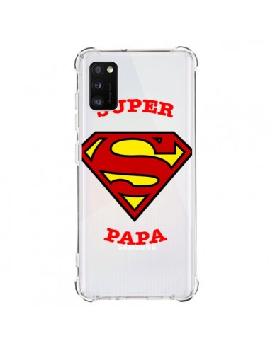 Coque Samsung Galaxy A41 Super Papa Transparente - Laetitia