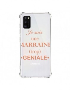 Coque Samsung Galaxy A41 Je suis une marraine trop...