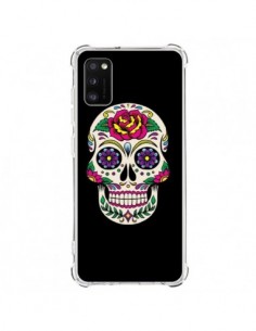 Coque Samsung Galaxy A41 Tête de Mort Mexicaine...