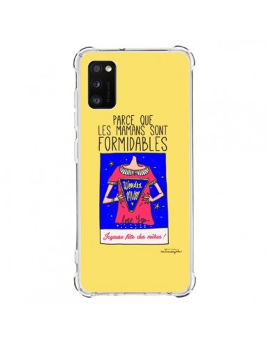 Coque Samsung Galaxy A41 Parce que les mamans sont formidables Fête des Mères - Leellouebrigitte