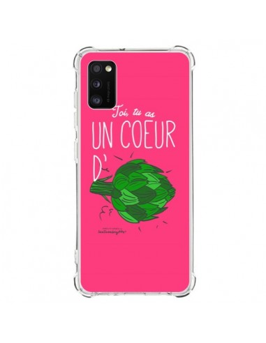 Coque Samsung Galaxy A41 Toi tu as un coeur d'artichaut - Leellouebrigitte