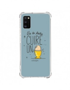 Coque Samsung Galaxy A41 Va te faire cuir un oeuf gris -...