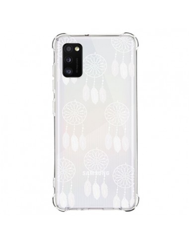 Coque Samsung Galaxy A41 Attrape Rêves Blanc Dreamcatcher Mini Transparente - Petit Griffin