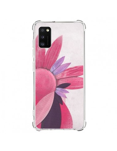 Coque Samsung Galaxy A41 Flowers Fleurs Roses - Lassana
