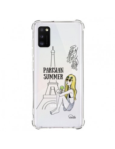 Coque Samsung Galaxy A41 Parisian Summer Ete Parisien Transparente - Lolo Santo