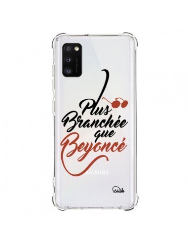 Coque Samsung Galaxy A41 Plus Branchée que Beyoncé Transparente - Lolo Santo