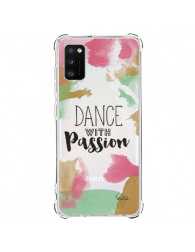 Coque Samsung Galaxy A41 Dance With Passion Transparente - Lolo Santo