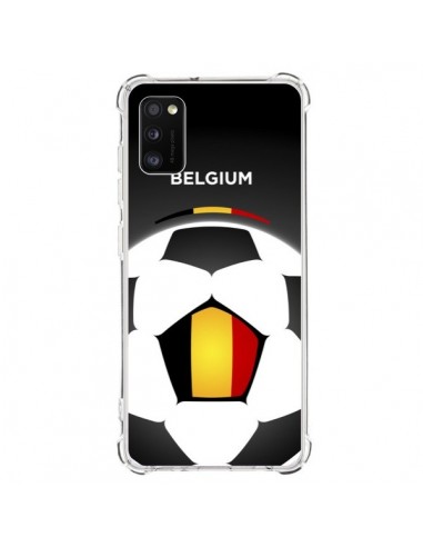 Coque Samsung Galaxy A41 Belgique Ballon Football - Madotta