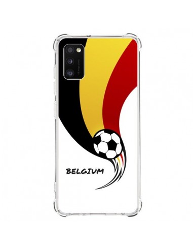 Coque Samsung Galaxy A41 Equipe Belgique Belgium Football - Madotta