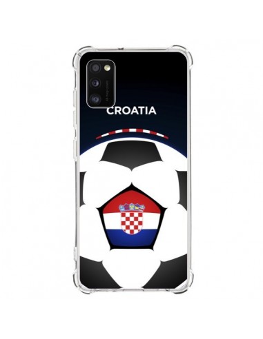 Coque Samsung Galaxy A41 Croatie Ballon Football - Madotta