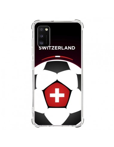 Coque Samsung Galaxy A41 Suisse Ballon Football - Madotta