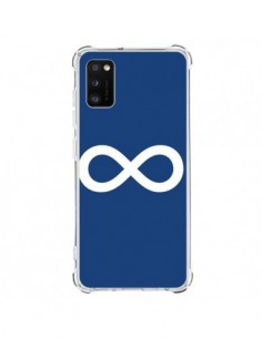 Coque Samsung Galaxy A41 Infini Navy Blue Infinity - Mary...