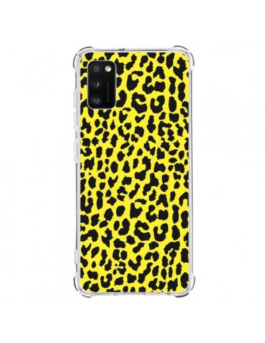 Coque Samsung Galaxy A41 Leopard Jaune - Mary Nesrala