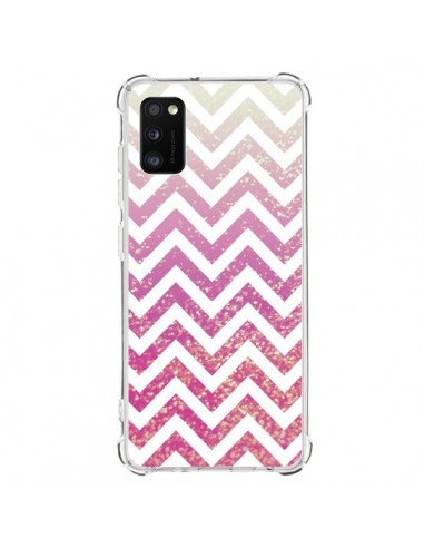 Coque Samsung Galaxy A41 Chevron Pixie Dust Triangle Azteque - Mary Nesrala