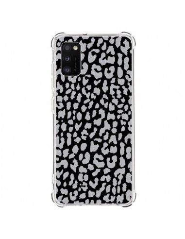 Coque Samsung Galaxy A41 Leopard Gris - Mary Nesrala