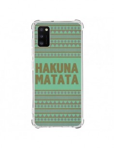 Coque Samsung Galaxy A41 Hakuna Matata Roi Lion - Mary...