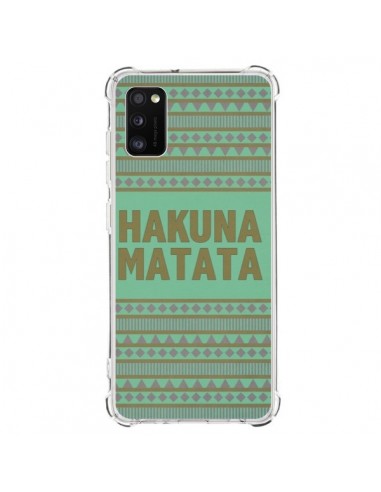 Coque Samsung Galaxy A41 Hakuna Matata Roi Lion - Mary Nesrala