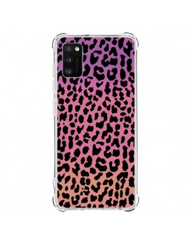 Coque Samsung Galaxy A41 Leopard Hot Rose Corail - Mary Nesrala