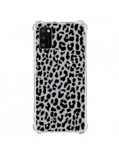 Coque Samsung Galaxy A41 Leopard Gris Neon - Mary Nesrala