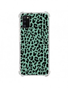 Coque Samsung Galaxy A41 Leopard Mint Vert Neon - Mary...