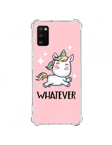 Coque Samsung Galaxy A41 Licorne Whatever - Maryline Cazenave