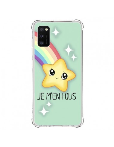 Coque Samsung Galaxy A41 Etoile Je m'en fous - Maryline Cazenave