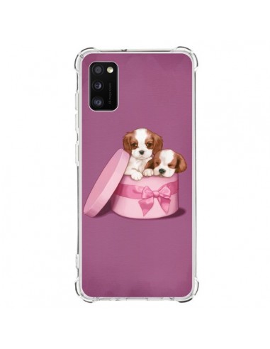 Coque Samsung Galaxy A41 Chien Dog Boite Noeud - Maryline Cazenave