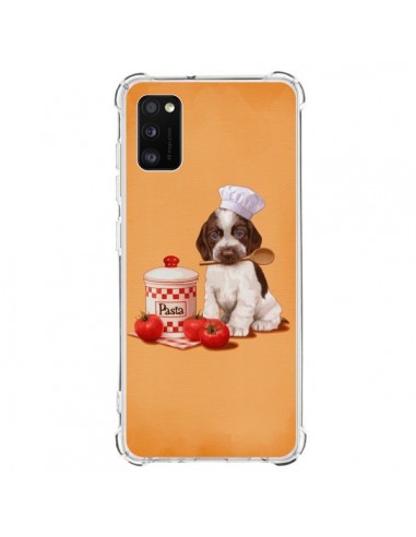 Coque Samsung Galaxy A41 Chien Dog Pates Pasta Cuisinier - Maryline Cazenave