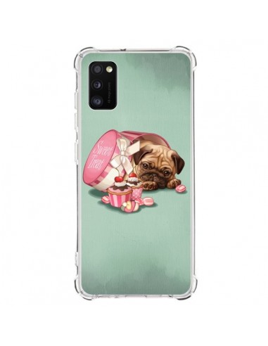 Coque Samsung Galaxy A41 Chien Dog Cupcakes Gateau Bonbon Boite - Maryline Cazenave